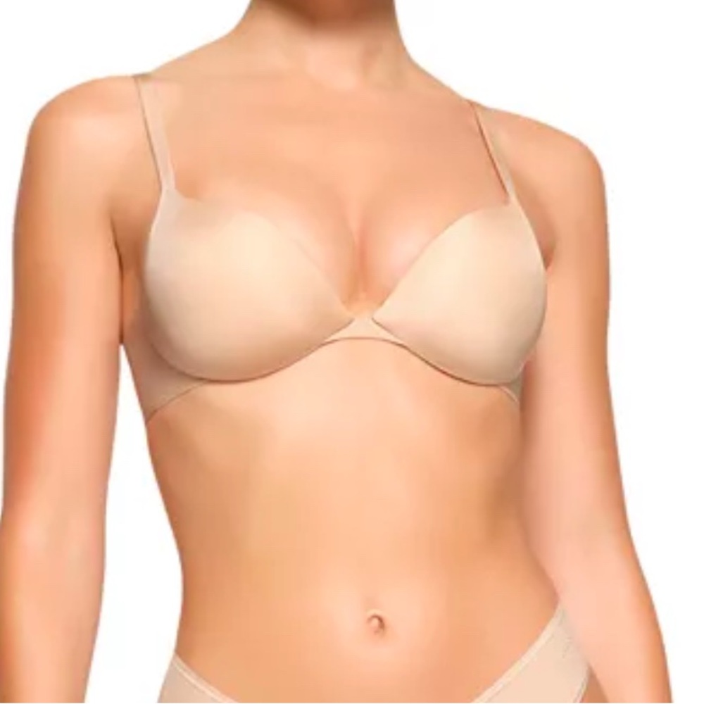 Skims Wireless Form Push Up Plunge Bra size 34 DD
